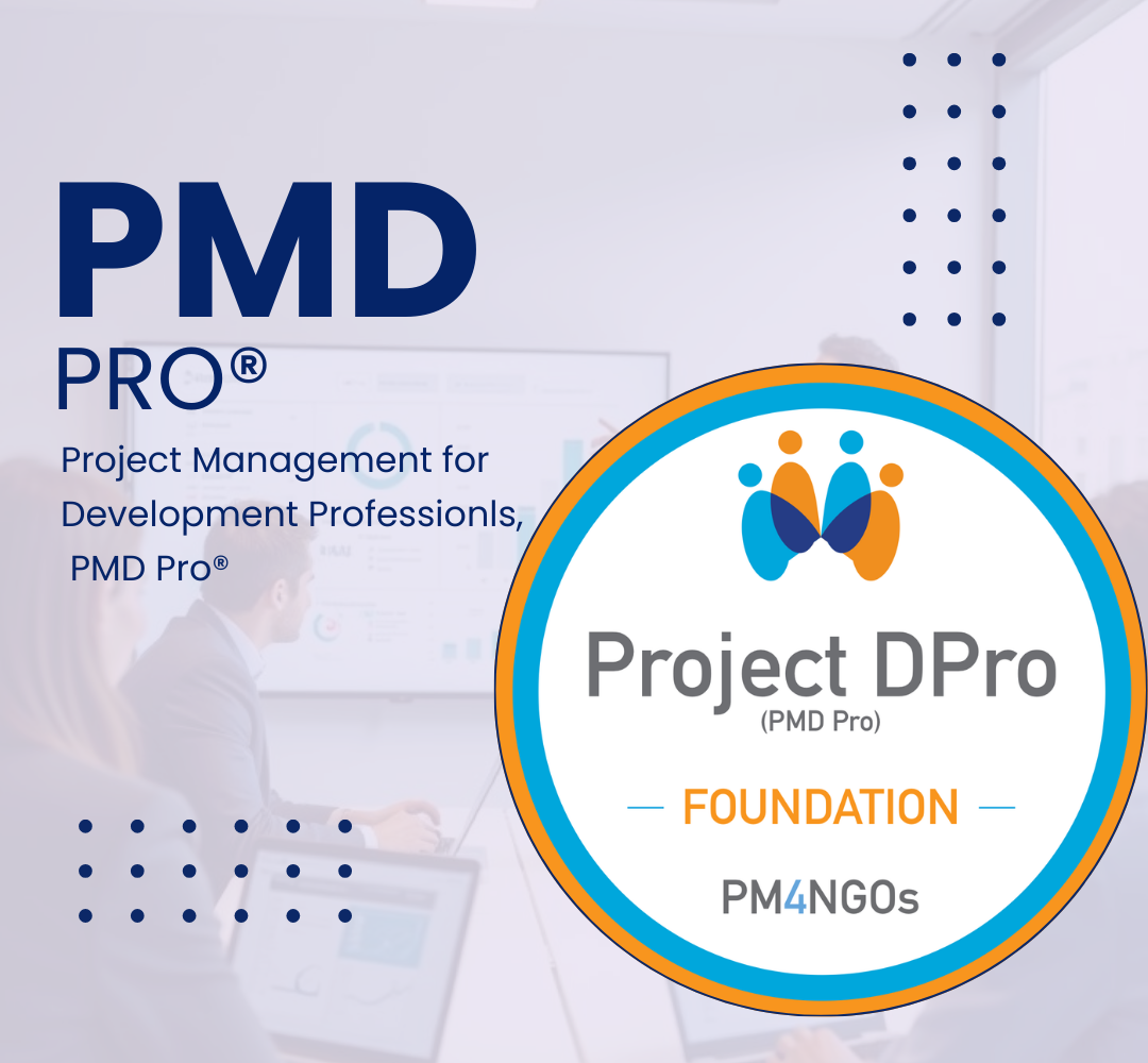 إدارة المشاريع للمحترفين في القطاع التنموي (PMD Pro)